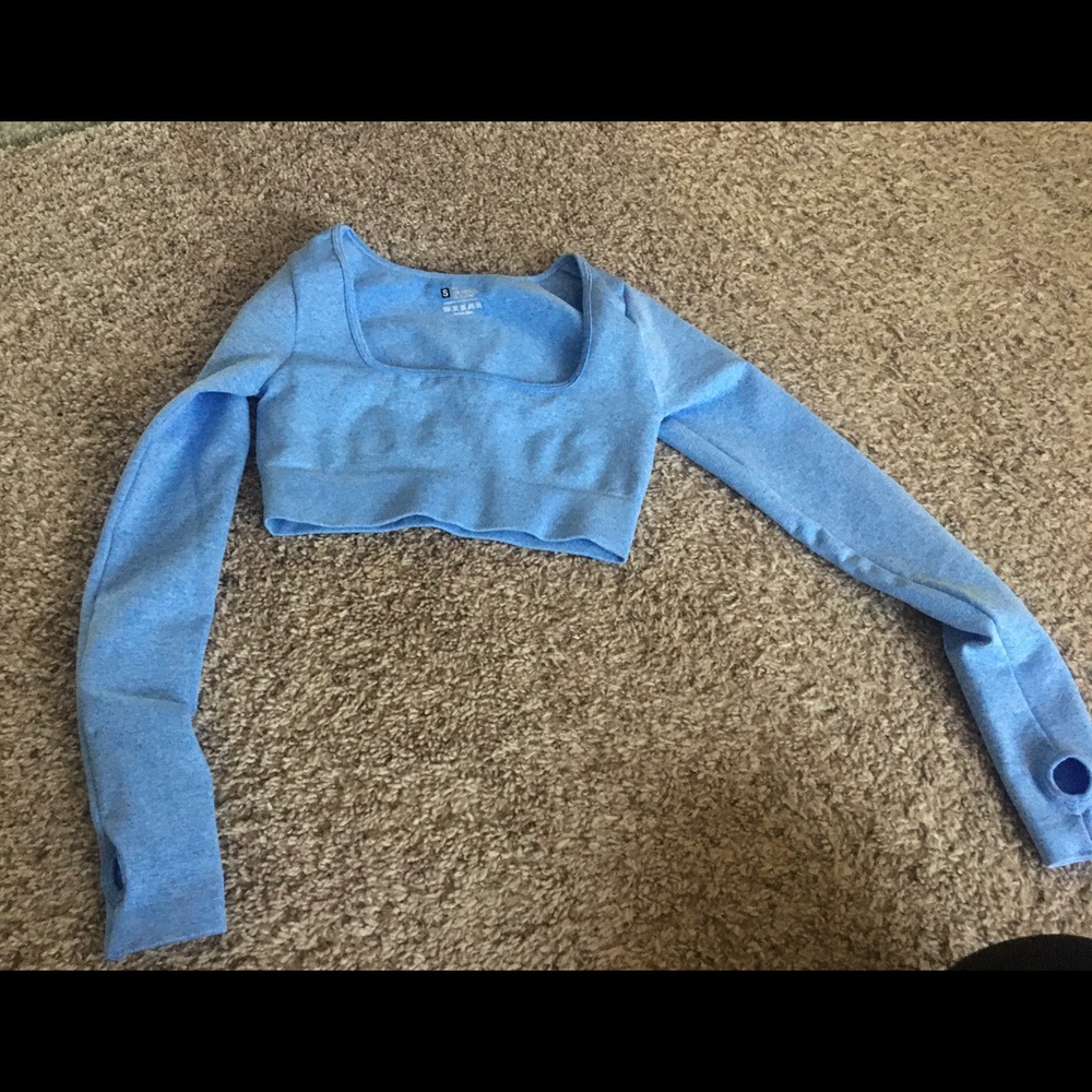 Workout crop top